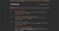 Desktop Screenshot of klubkran.ch