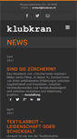Mobile Screenshot of klubkran.ch